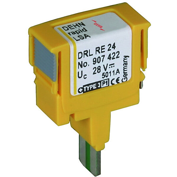 DEHN ÜS-Ableiter DEHNrapid LSA Schutzstecker DRL RE 24